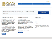 Tablet Screenshot of caoga.net